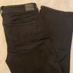 American Eagle Next Level Stretch kickboot.  Black.  Like new.